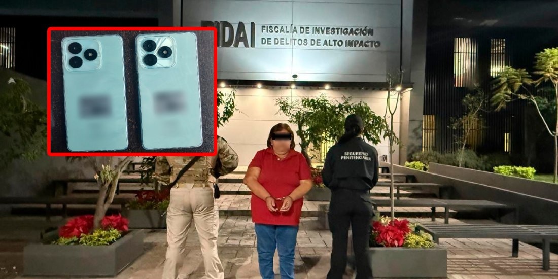 Cae mujer que intentaba introducir celulares a penal de Morelos y podría pasar 12 años en prisión.