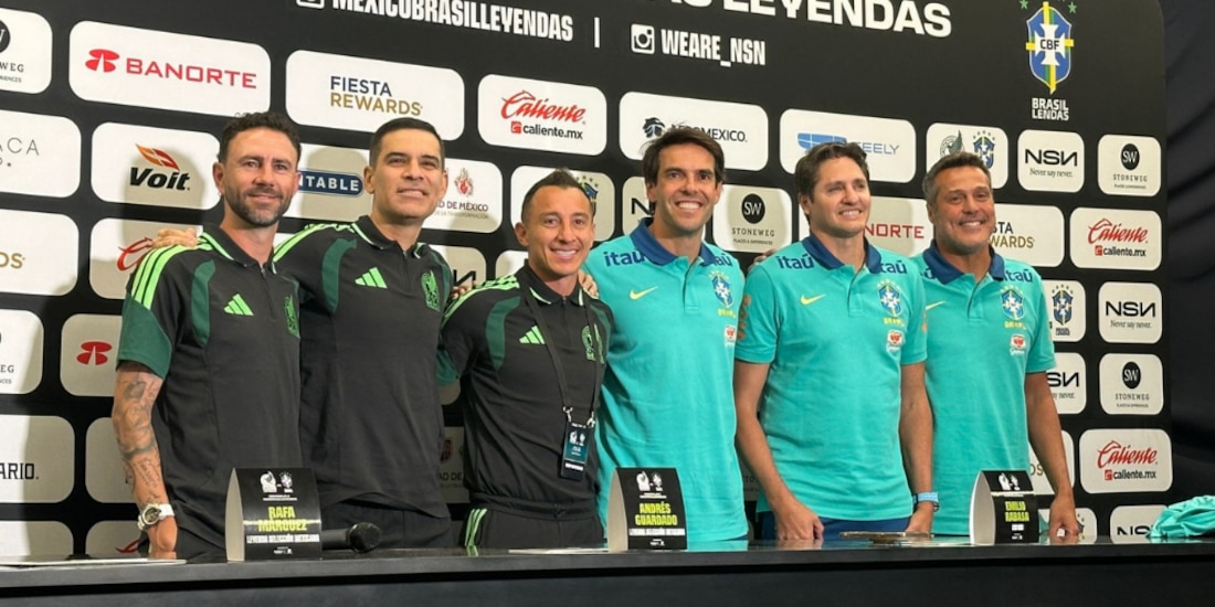 Leyendas México y Brasil.