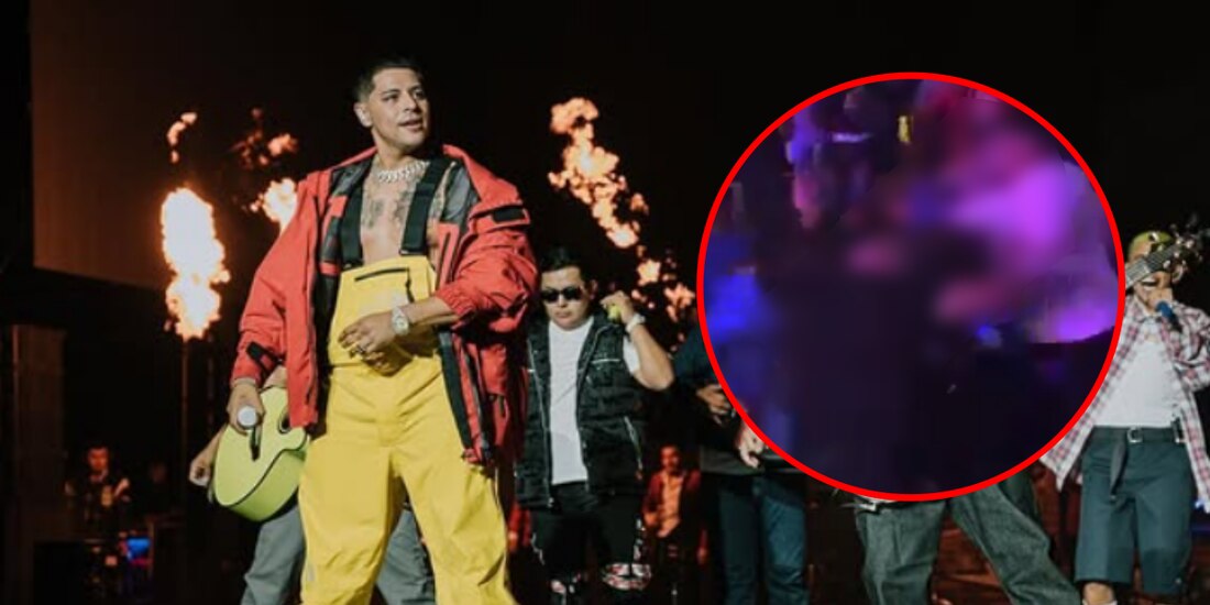 Grupo Firme: Así fue la brutal pelea que hubo en el concierto de la banda