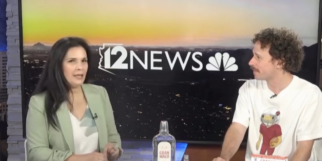 Luisito Comunica en el programa 12News, en Arizona, EU, el 30 de septiembre de 2026.