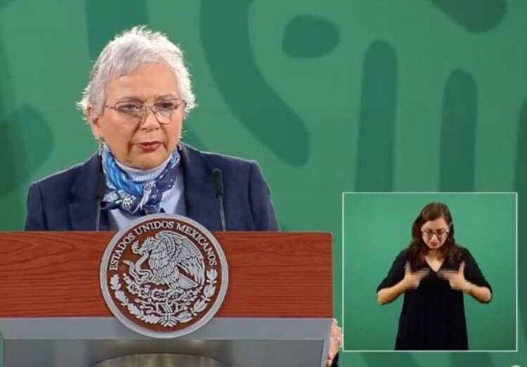 La secretaria de Gobernación, Olga Sánchez Cordero habla sobre el caso Lydia Cacho.