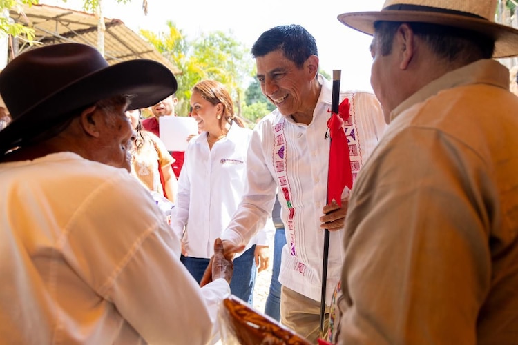 El gobernador de Oaxaca, Salomón Jara Cruz.