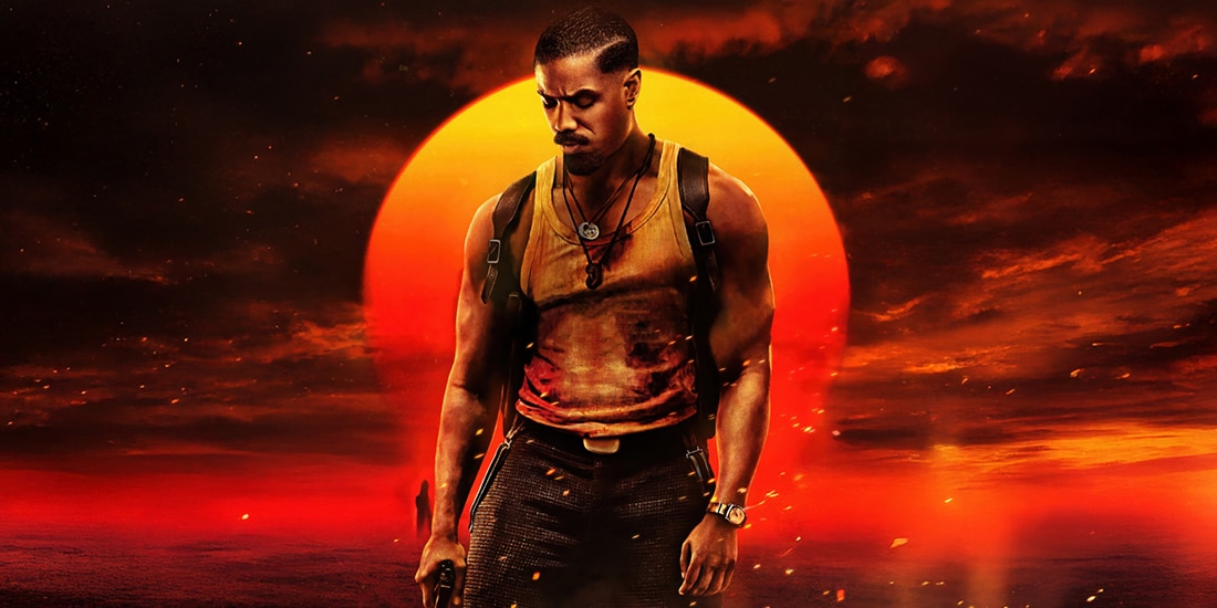 MICHAEL B. JORDAN en una imagen promocional de Sinners.