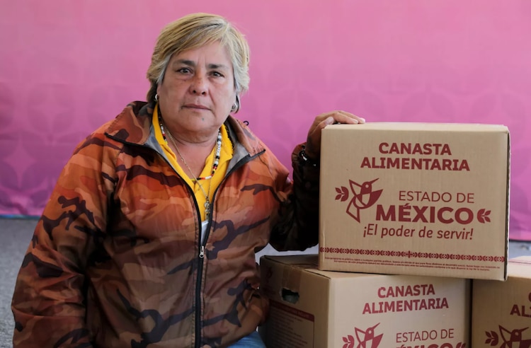 La Canasta Alimentaria se entrega en el Estado de México.