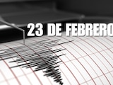 Esta es la actividad sísmica de hoy, 23 de febrero.