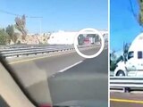 Tras persecución, Guardia Nacional frustra robo de tráiler en la autopista Puebla-Orizaba