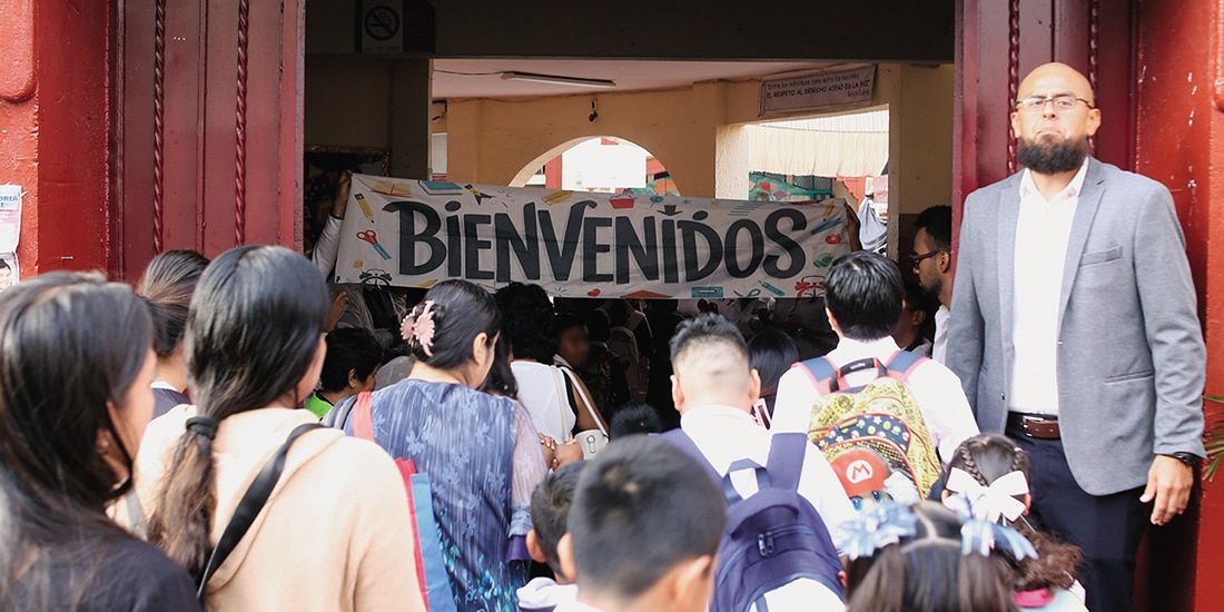 Inicio de clases del ciclo escolar 2026-2027 en Cuernavaca, Morelos, el pasado 31 de agosto.