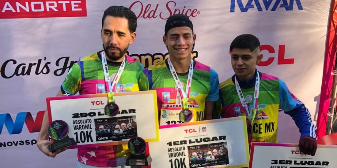 La NFL México celebró el Super Bowl LX Fan Race MX en la CDMX