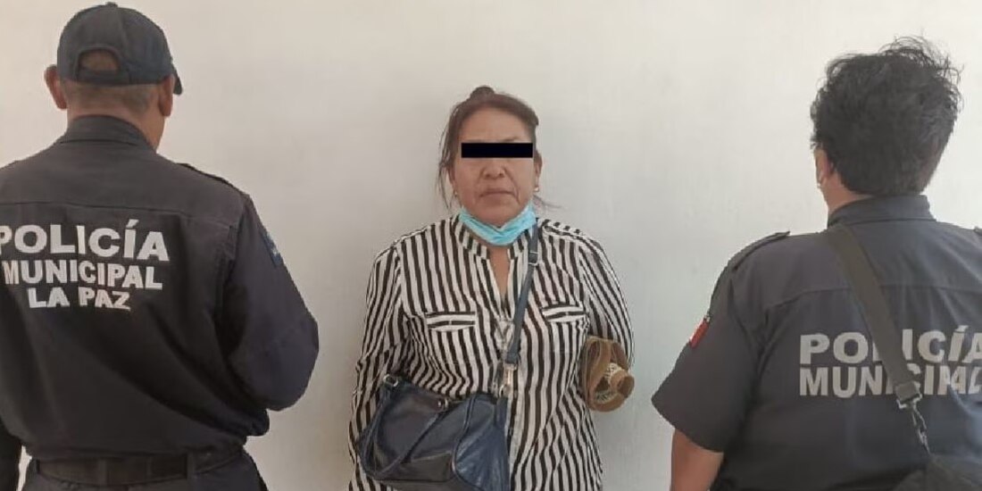 Policía de La Paz detuvo a mujer por presunta compra de votos.