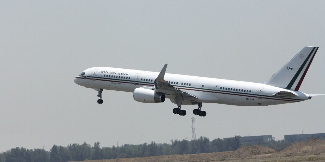 El avión presidencial “Benito Juárez” fue utilizado de los gobiernos de Carlos Salinas de Gortari hasta el de Enrique Peña Nieto.