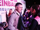 Omar García Harfuch acompañó a Sheinbaum a uno de sus actos públicos.