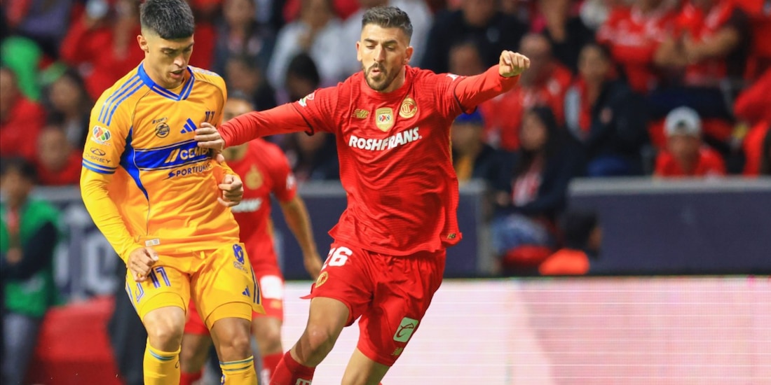 Tigres y Toluca se enfrentan en el Volcán en la ida de la final del Apertura 2025.
