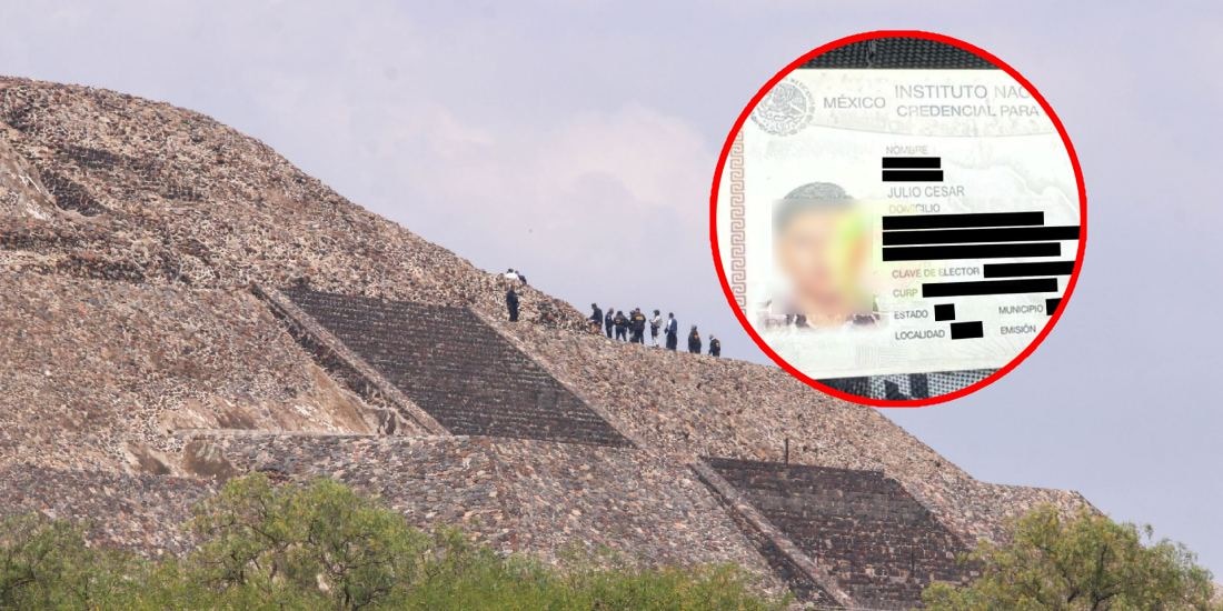 Identifican al presunto autor del tiroteo en la zona arqueológica de Teotihuacán.
