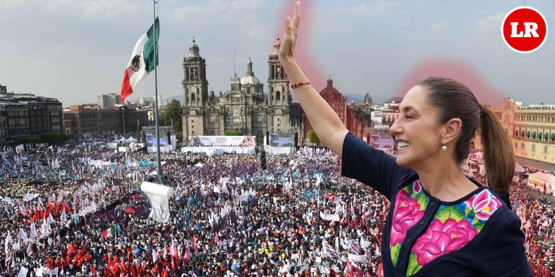 Presidenta Claudia Sheinbaum alista cierre de gira nacional en el Zócalo de la Ciudad de México.