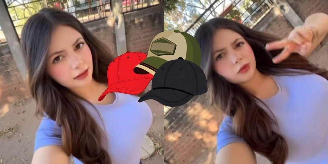 Negocio de gorras de “La Nicholette” en Isla Musala