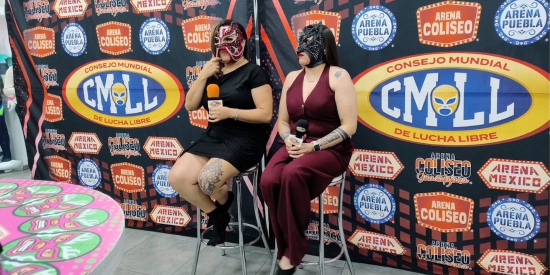 Keyra y Zeuxis han formado una espectacular pareja en el CMLL.