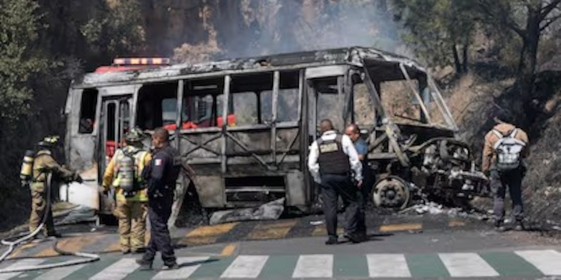 Acciones de violencia contra la autoridad el pasado domingo.