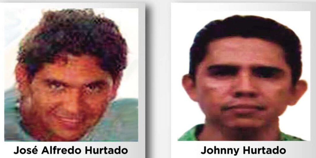 Johnny Hurtado Olascoaga, “El Pez”, y su hermano, José Alfredo Hurtado Olascoaga, “El Fresa”, líderes de LNFM.
