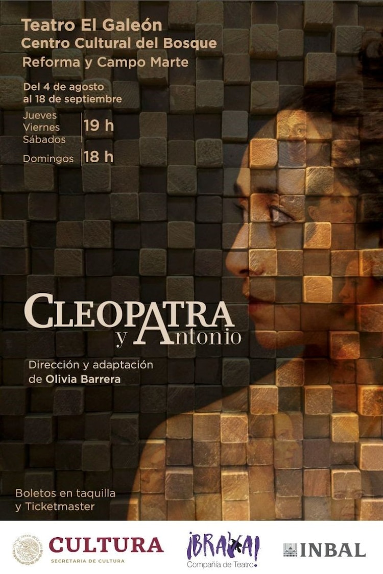 Cleopatra y Antonio
