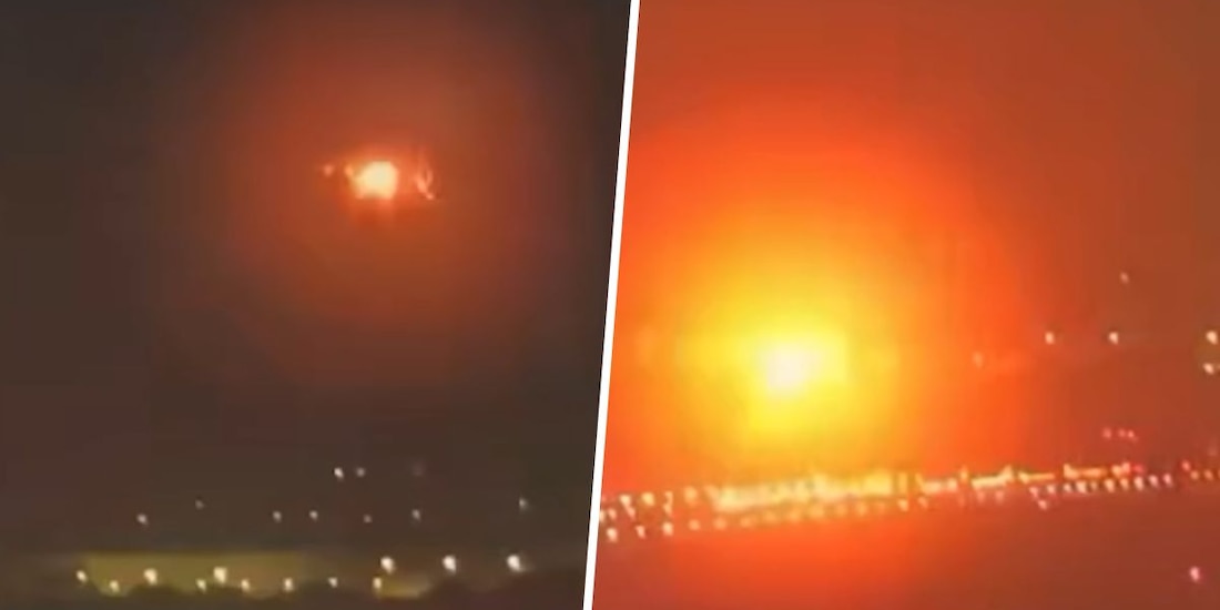 Explota motor de avión en Aeropuerto de Sao Paulo, Brasil; no hay heridos.