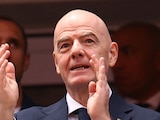 Gianni Infantino durante un partido del Mundial 2026.