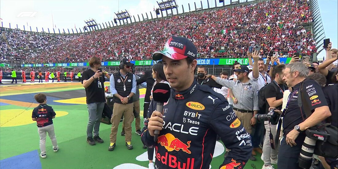 Checo Pérez habla tras el GP de México de F1.