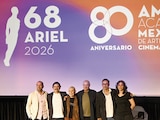 de izq. a der., Carlos Hdez., Baltimore Beltrán, Luisa Huertas, Alejandro Springall, Daniel Hidalgo y Bárbara Enríquez.