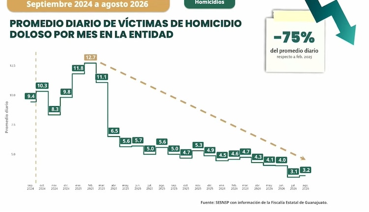 Gráfica oficial.