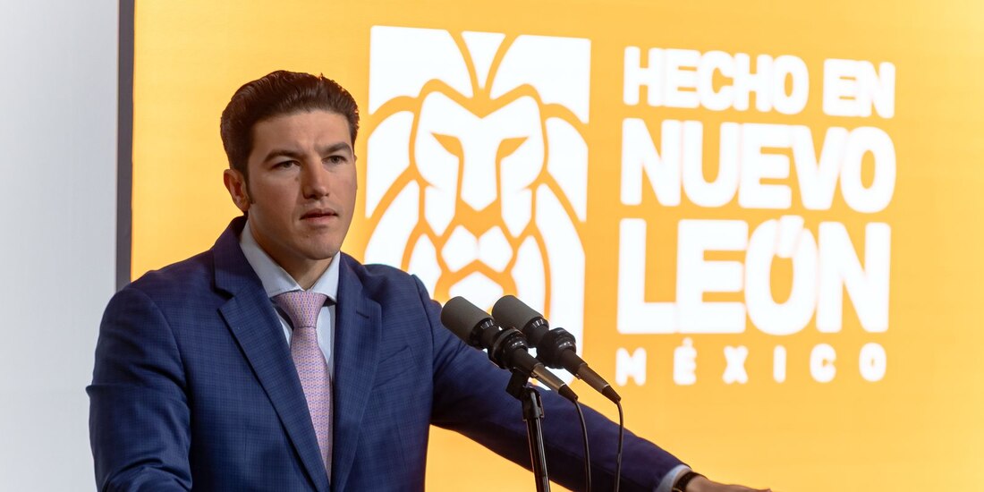 El gobernador de Nuevo León, Samuel García.