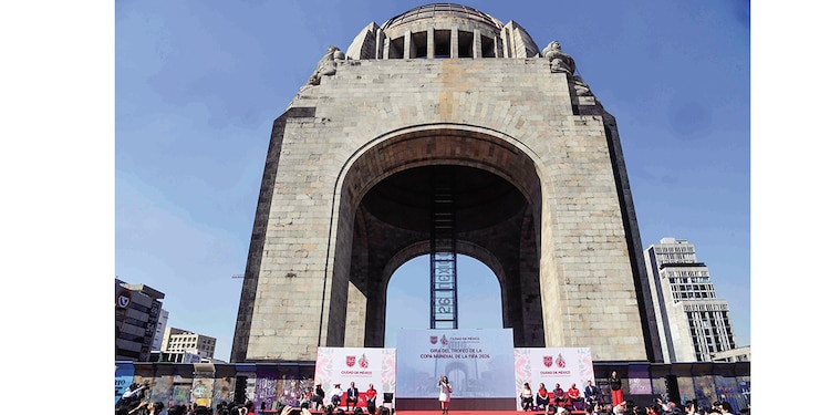 La Copa del Mundo visita nueve ciudades en México