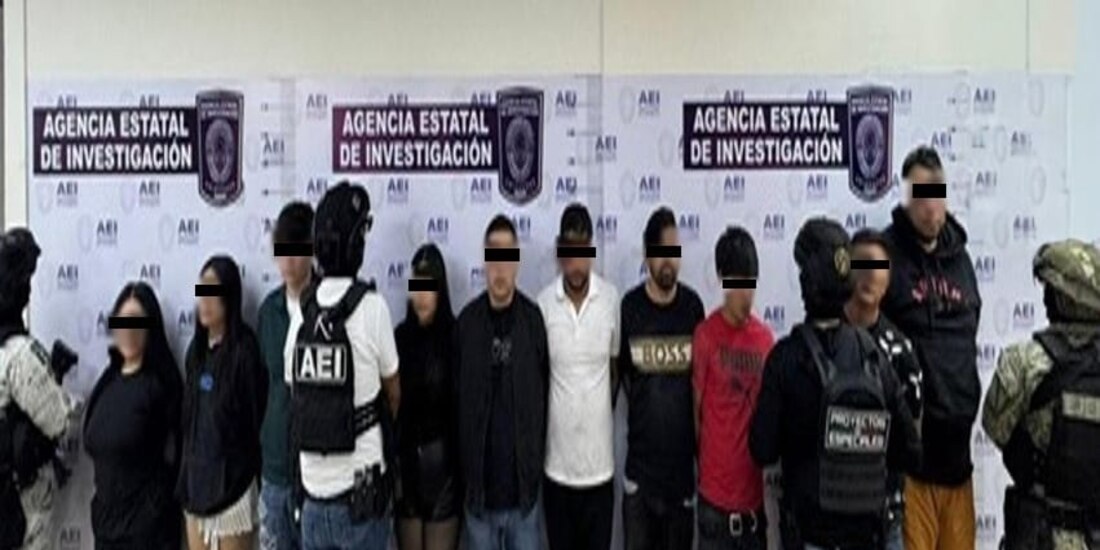 Arresto de presuntos delincuentes en Chihuahua.