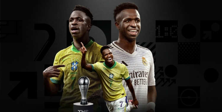 Vinicius Jr gana The Best como el mejor jugador del mundo de la FIFA en 2024