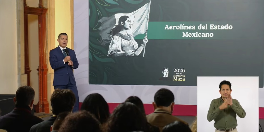 Leobardo Ávila Bojórquez este jueves en Palacio Nacional.