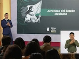 Leobardo Ávila Bojórquez este jueves en Palacio Nacional.