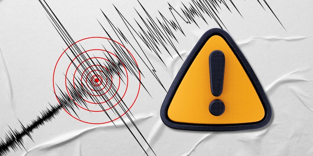 Esta es la actividad sísmica de hoy.