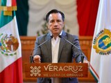 El gobernador Cuitláhuac García dirige mensaje a la población.