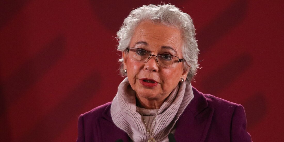 La secretaria de Gobernación, Olga Sánchez Cordero.