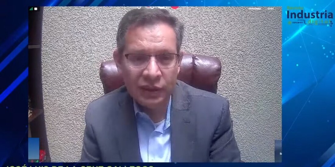 José Luis de la Cruz, presidente del Comité de Estudios Económicos de Concamin