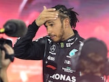 Lewis Hamilton se lamenta el pasado 12 de diciembre, después de finalizar subcampeón en la F1.