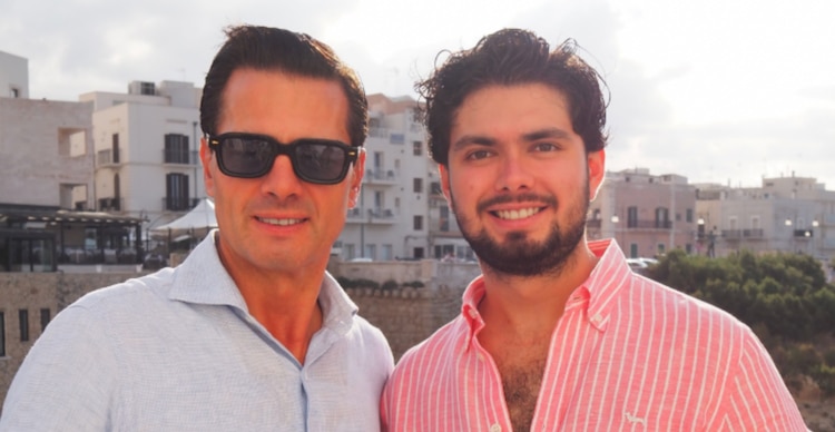 Enrique Peña Nieto y Alejandro Peña Pretelini