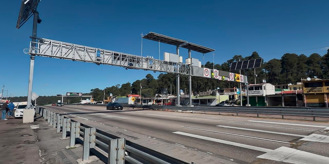 Los nuevos Arcos Carreteros Inteligentes permitirán la lectura de placas y monitoreo vehicular conectado directamente con el sistema C4.