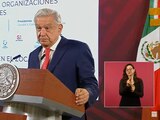 AMLO este lunes 27 de febrero, en Palacio Nacional.