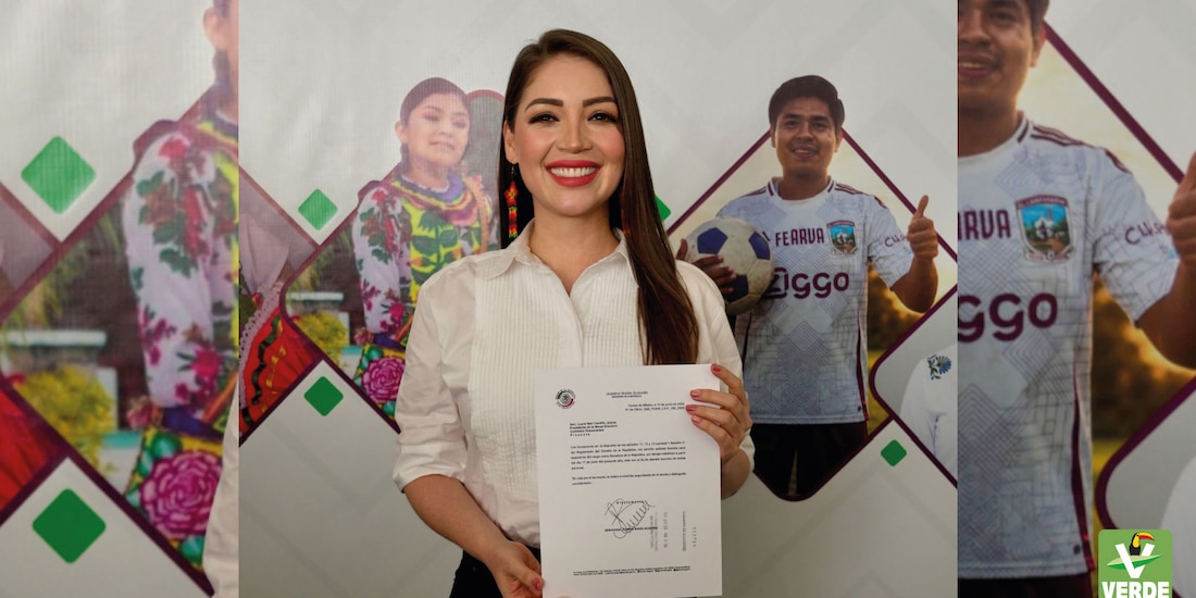 Jasmine Bugarín Rodríguez solicitó licencia al Senado para buscar la gubernatura en Nayarit.