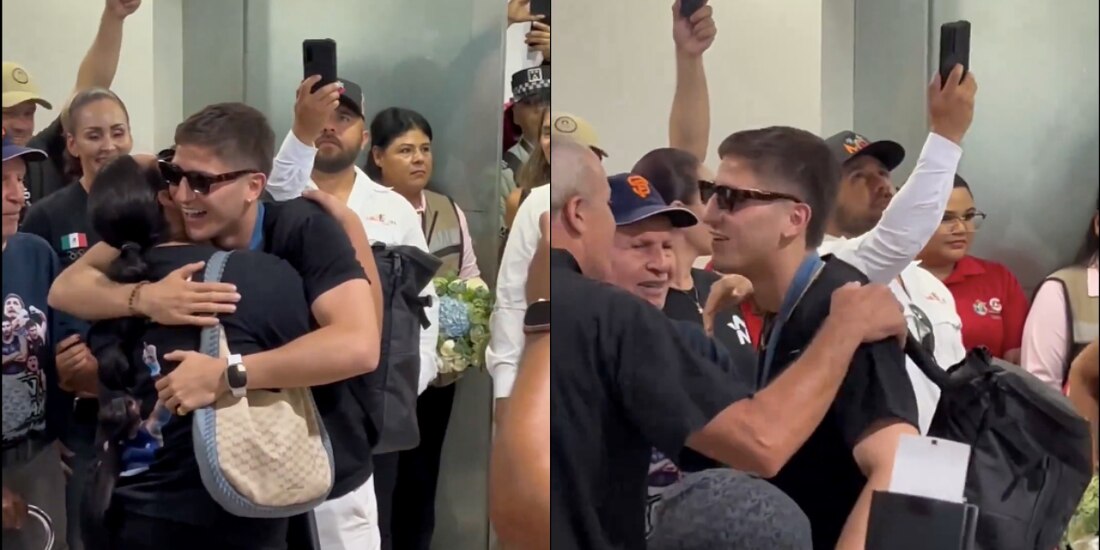 El boxeador mexicano Marco Alonso Verde Álvarez regresó a Mazatlán tras ganar plata en los Juegos Olímpicos de París 2024