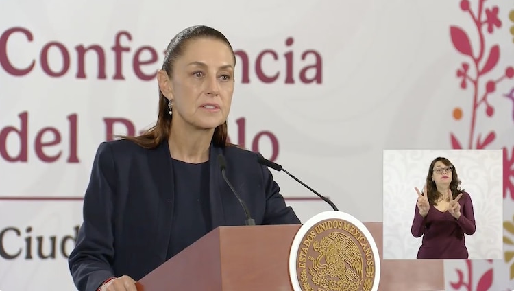 Claudia Sheinbaum, presidenta de México.