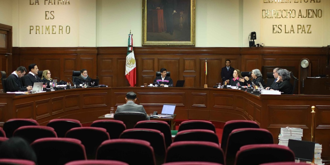 Sesión de la Suprema Corte de Justicia de la Nación, el 28 de enero de 2026.