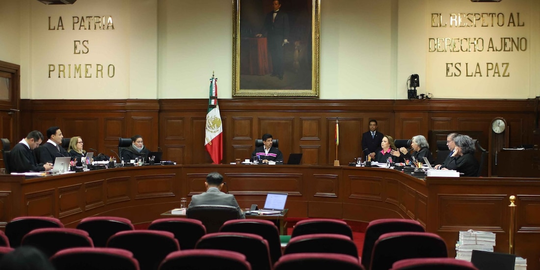 Sesión de la Suprema Corte de Justicia de la Nación, el 28 de enero de 2026.