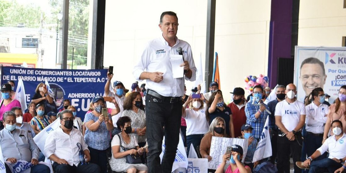Mauricio Kuri González, candidato a la gubernatura de Querétaro.