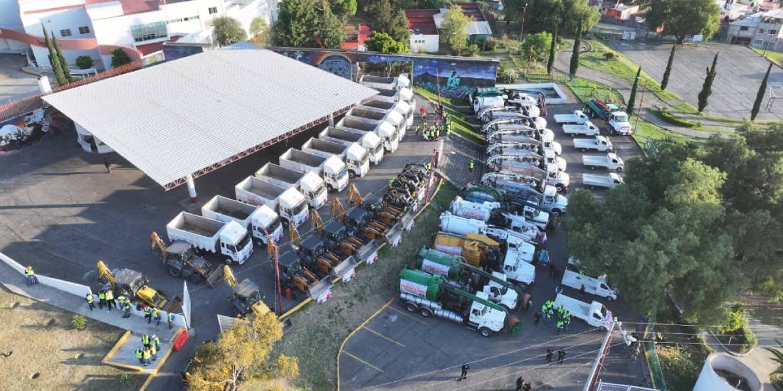 Ecatepec, listo para prevenir afectaciones por lluvias con el Operativo Tormenta.