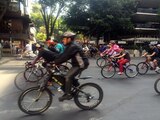 Rodada ciclista celebra 200 años de la invención de la bicicleta